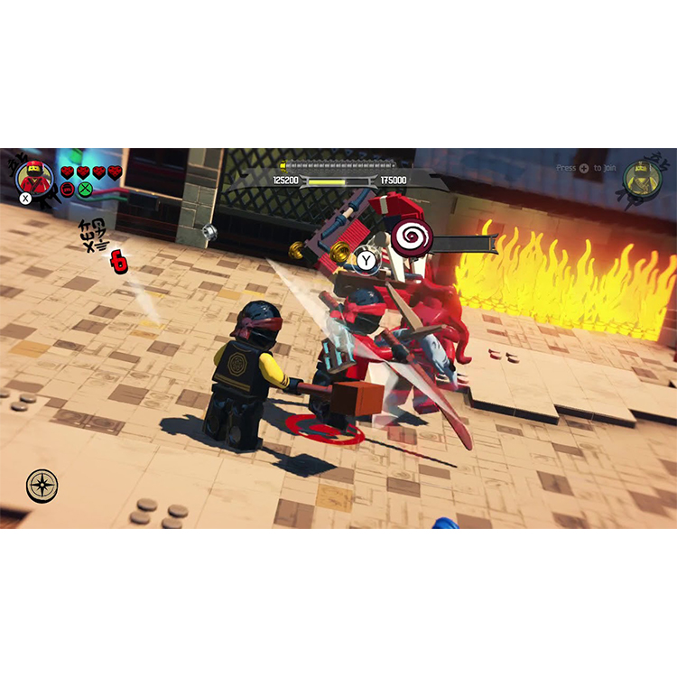 خرید بازی LEGO Ninjago Movie Videogame برای نینتندو سوییچ - کارکرده
